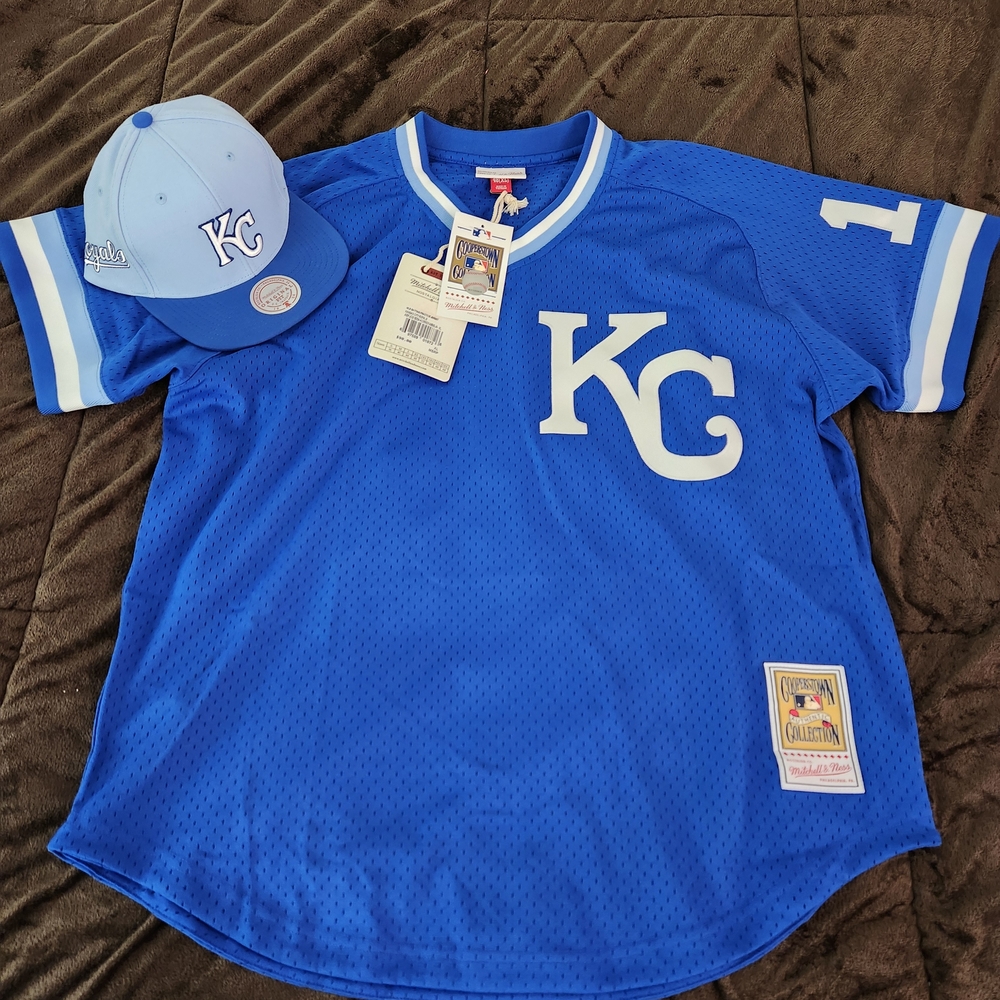 Brand New Mitchell And Ness  KC Royals Bo Jackson 1989 Baseball Jersey